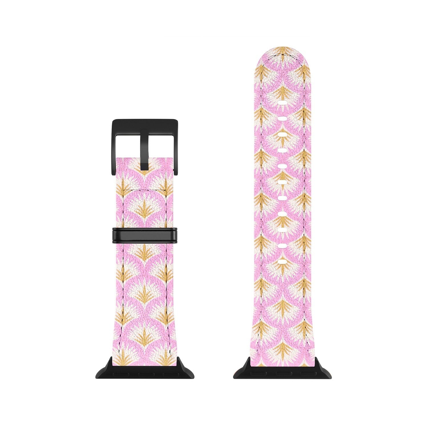 Jennifer Labre Pink Palmetto Apple Watch Band