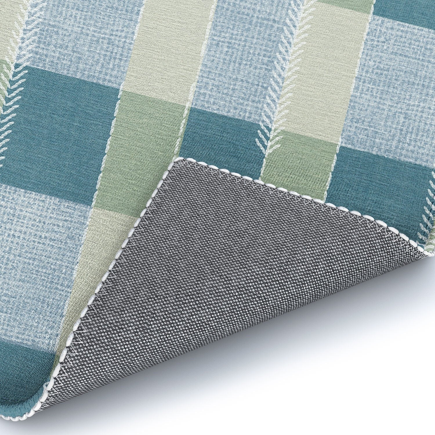 Marta Barragan Camarasa Country Style Checks Area Rug