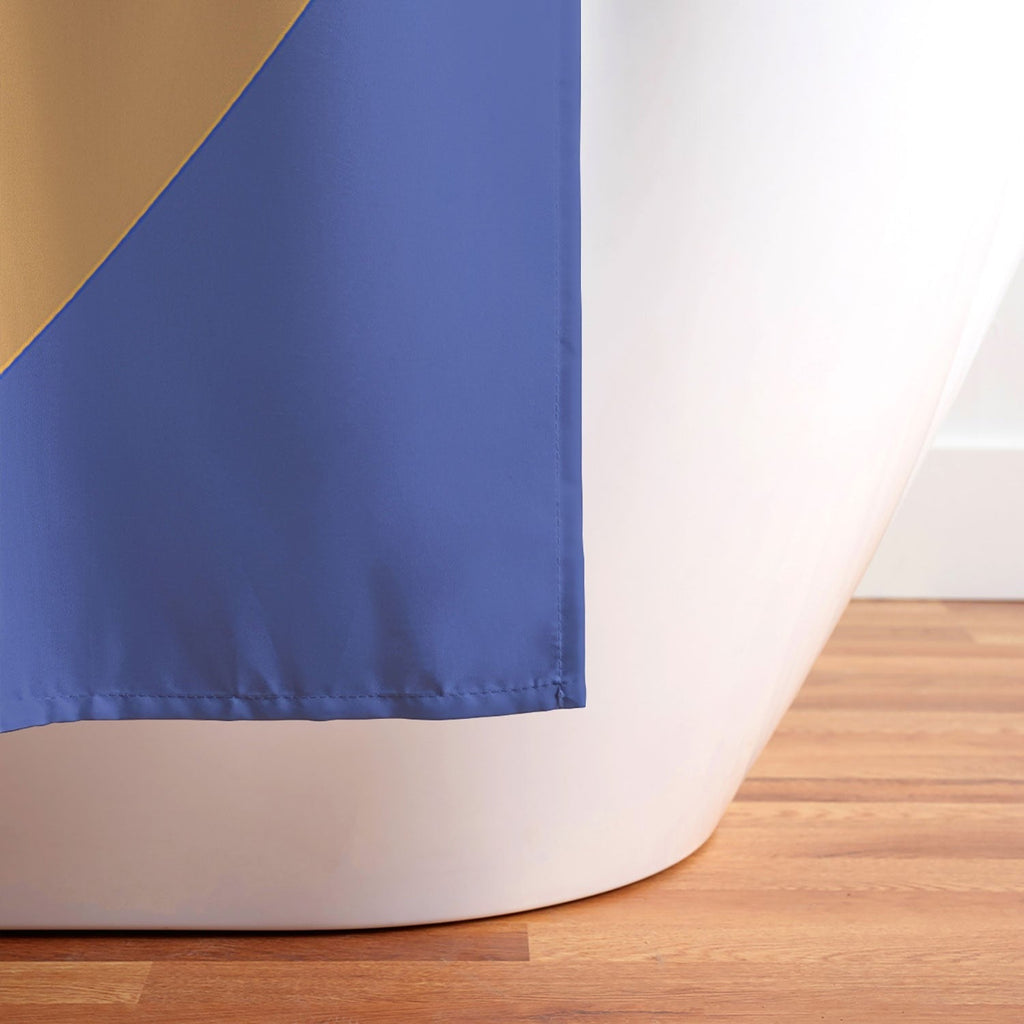 Camilla Foss Pebbles in Stream Shower Curtain