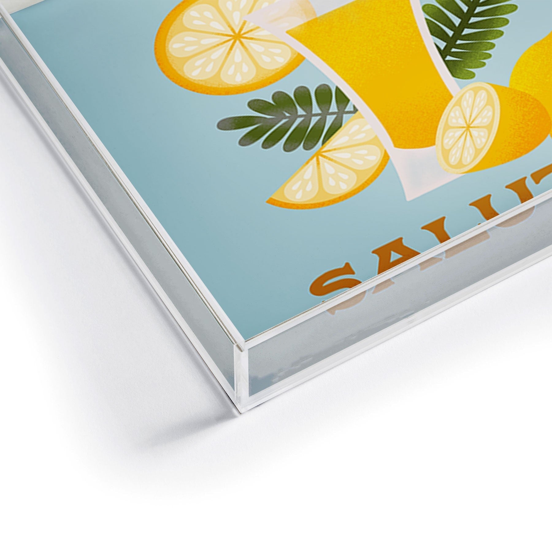 Jessica Molina Limoncello Cocktail Acrylic Tray