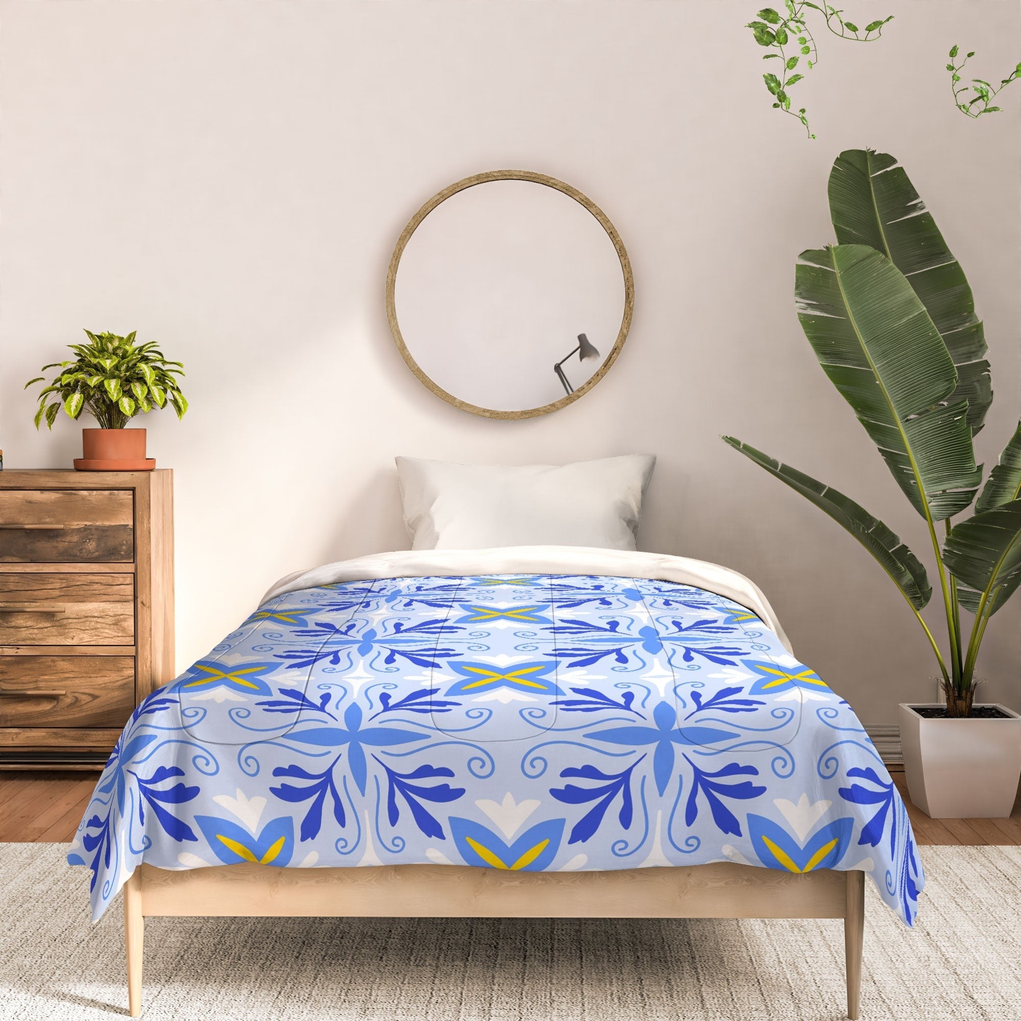 Design by Spark Dolce Vita Flourish Tile Comforter