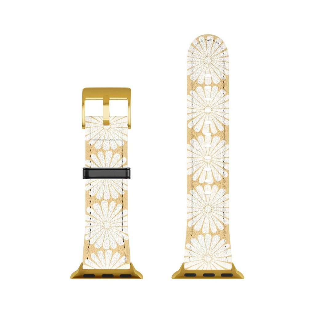 Colour Poems Retro Daisy XXIV Apple Watch Band