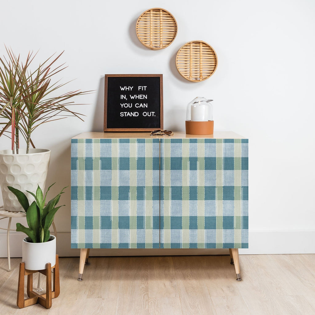 Marta Barragan Camarasa Country Style Checks Credenza
