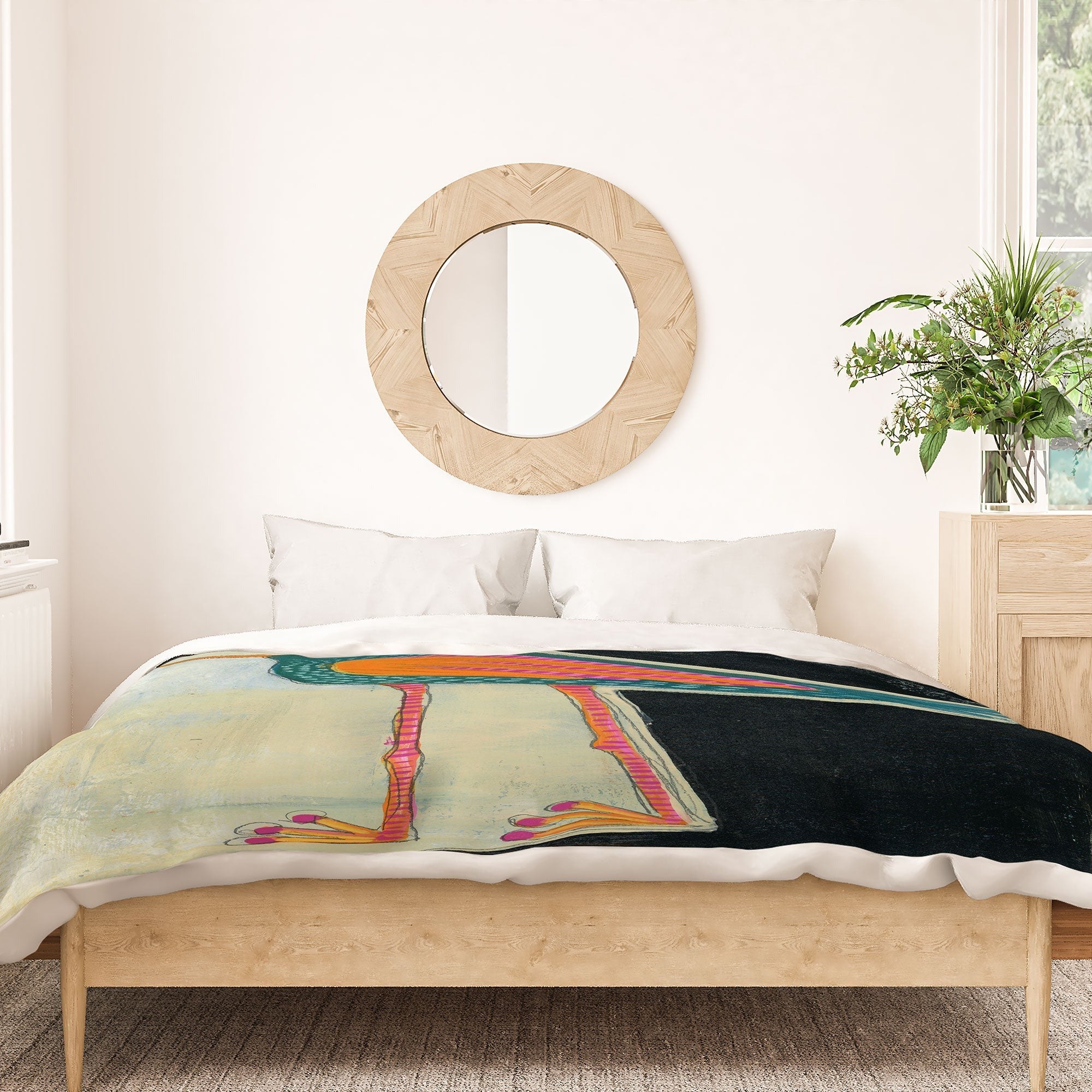 Sophia Buddenhagen On Patrol Duvet Cover