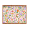 Pimlada Phuapradit Ditsy Spring Floral Rectangular Tray