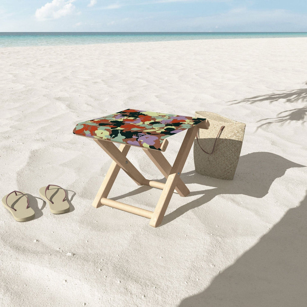 Marta Barragan Camarasa Retro Bloom Medley Folding Stool