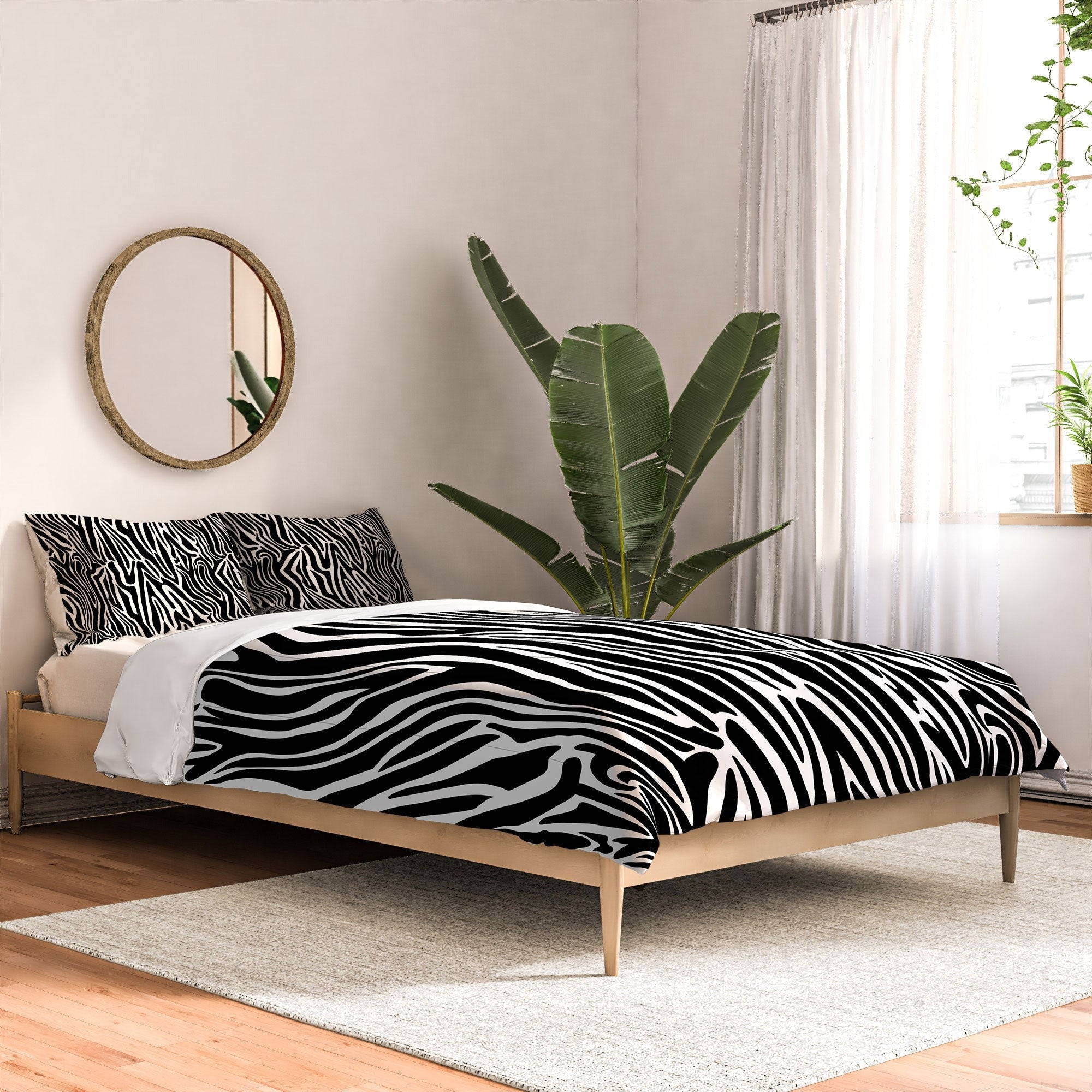 Jennifer Labre Wild Zebra Comforter