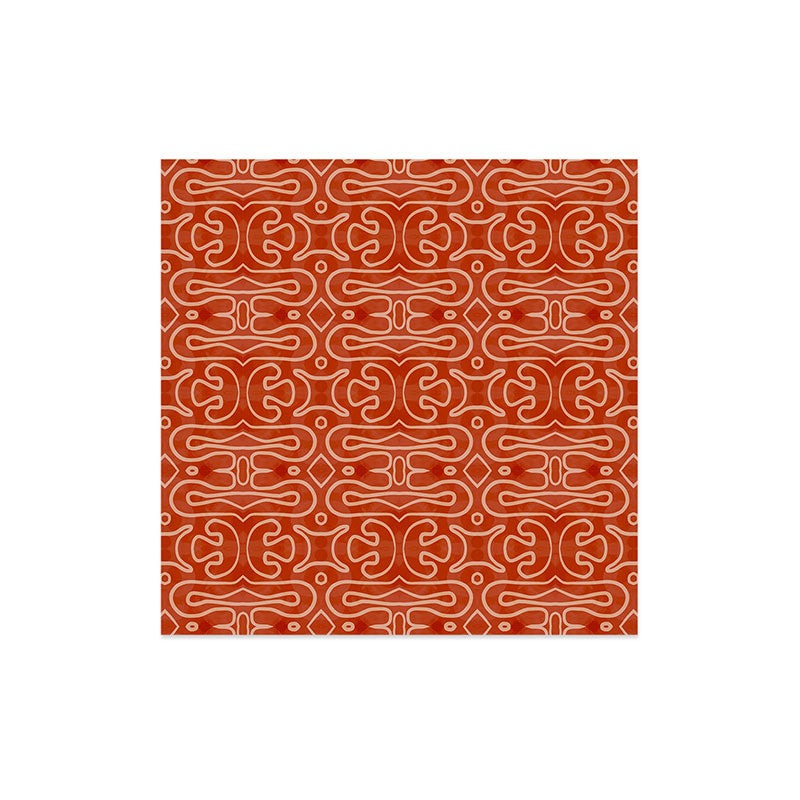 Mirimo Venexiana Burnt Orange Art Print