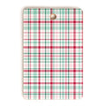 Lisa Argyropoulos Merry Vintage Plaid Cutting Board Rectangle