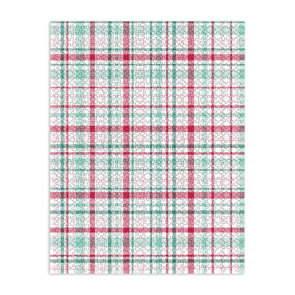 Lisa Argyropoulos Merry Vintage Plaid Puzzle