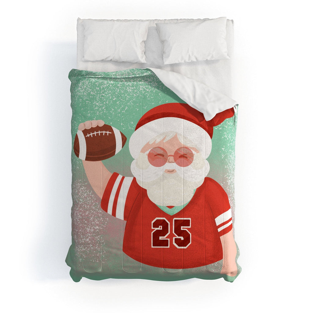 Design by Spark Sporty Football Santa Comforter
