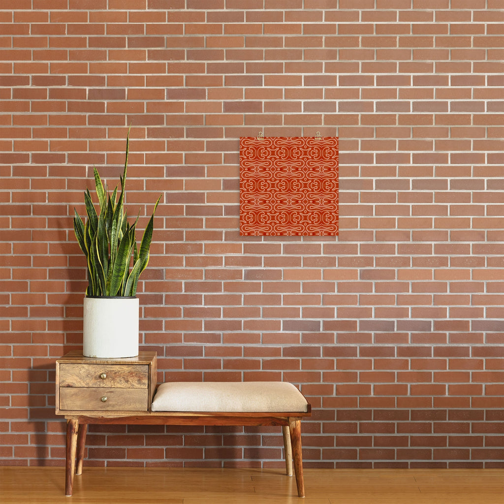 Mirimo Venexiana Burnt Orange Art Print