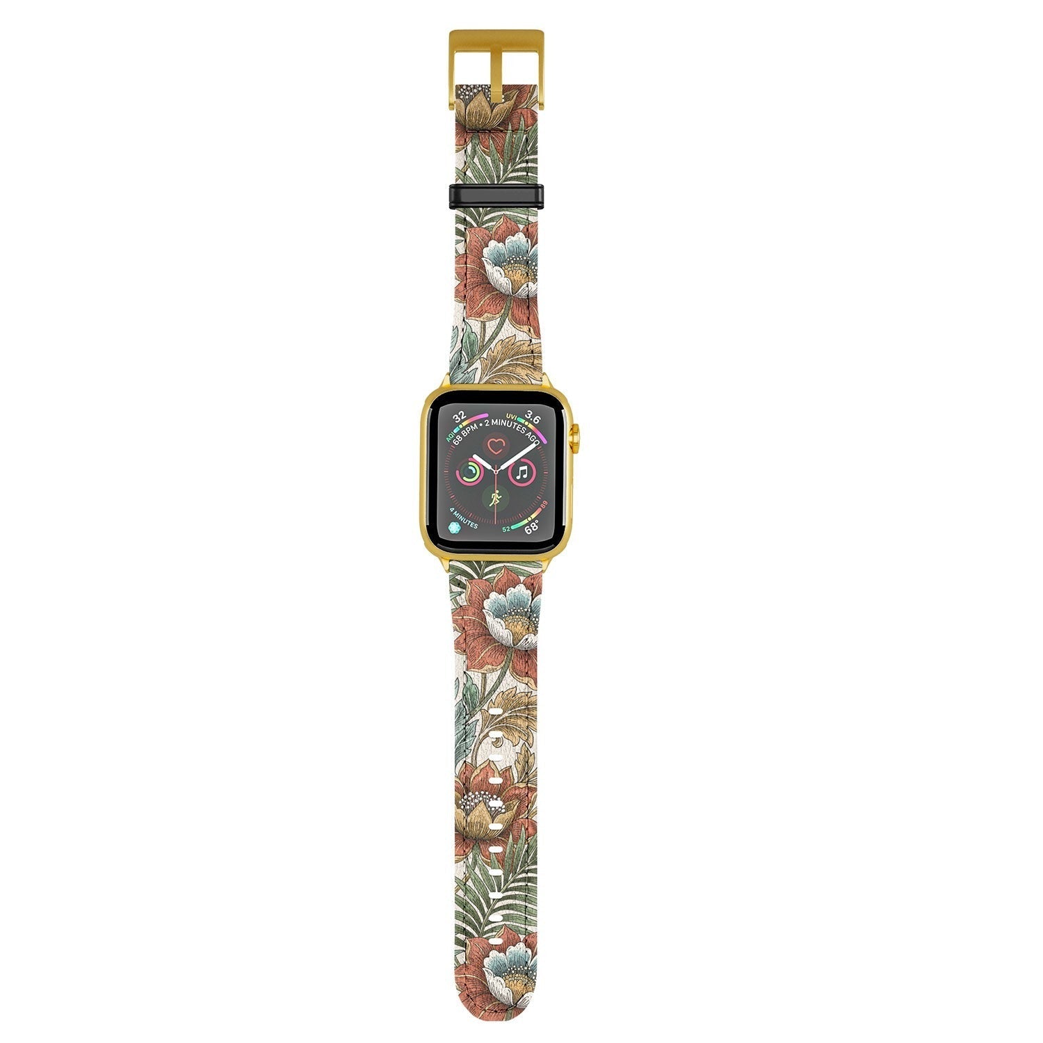 Marta Barragan Camarasa Retro Jungle Garden Apple Watch Band