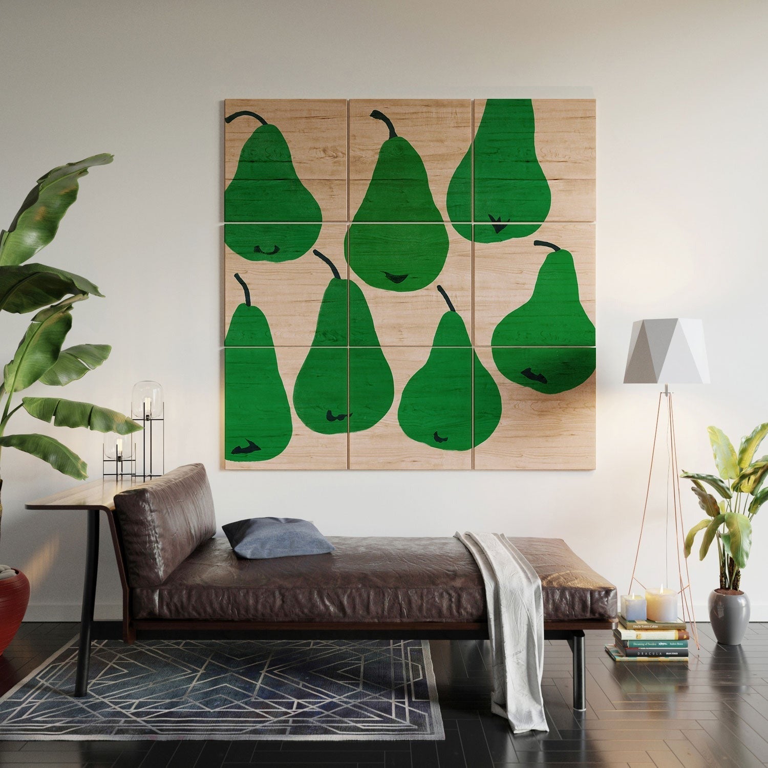 Garima Dhawan pears 1 Wood Wall Mural