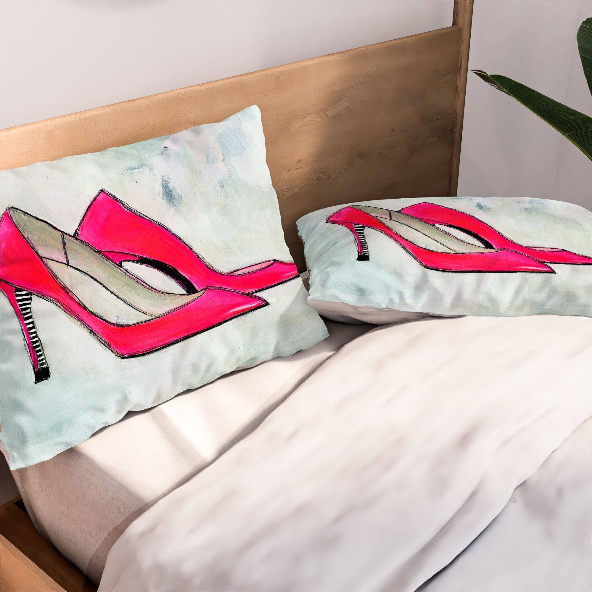 Sophia Buddenhagen Neon Walk Pillow Shams