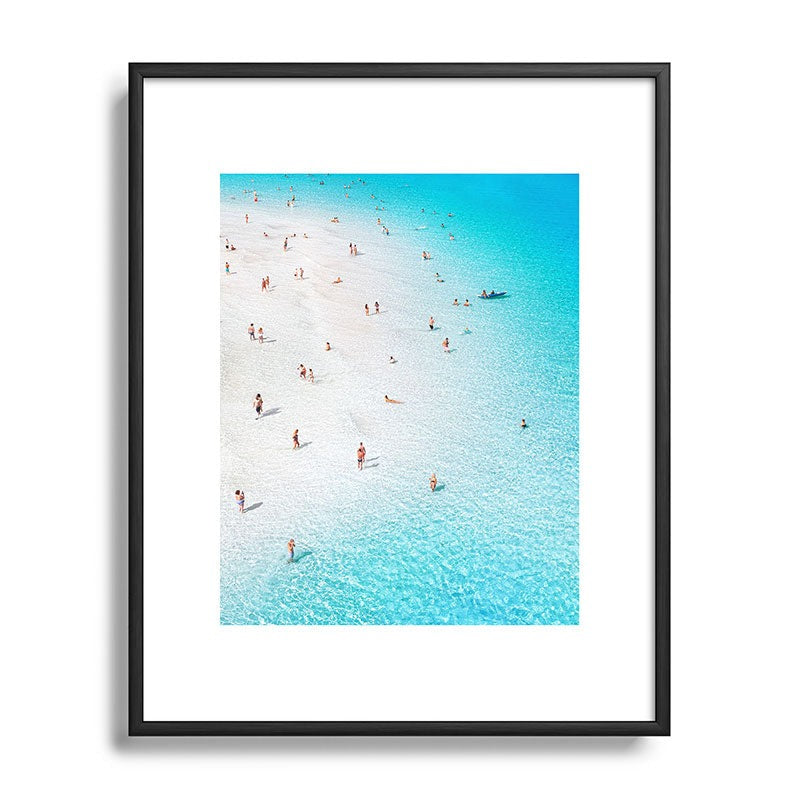 Gal Design Beach Daydream Metal Framed Art Print