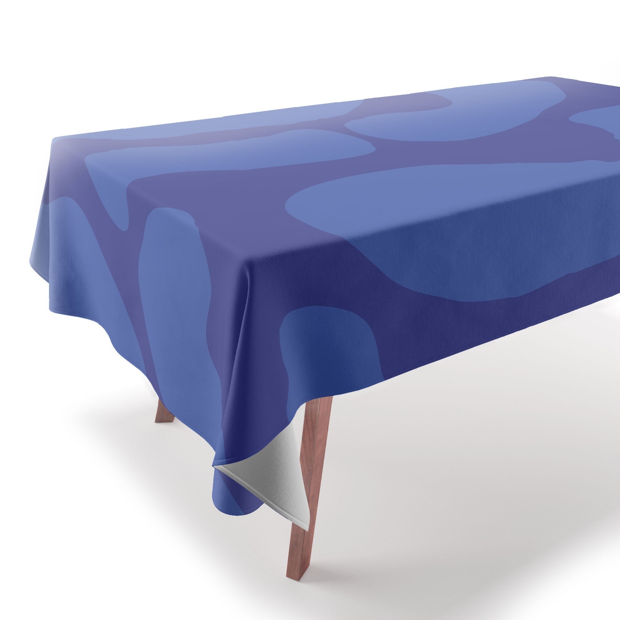 Camilla Foss Blue Pebble Tablecloth