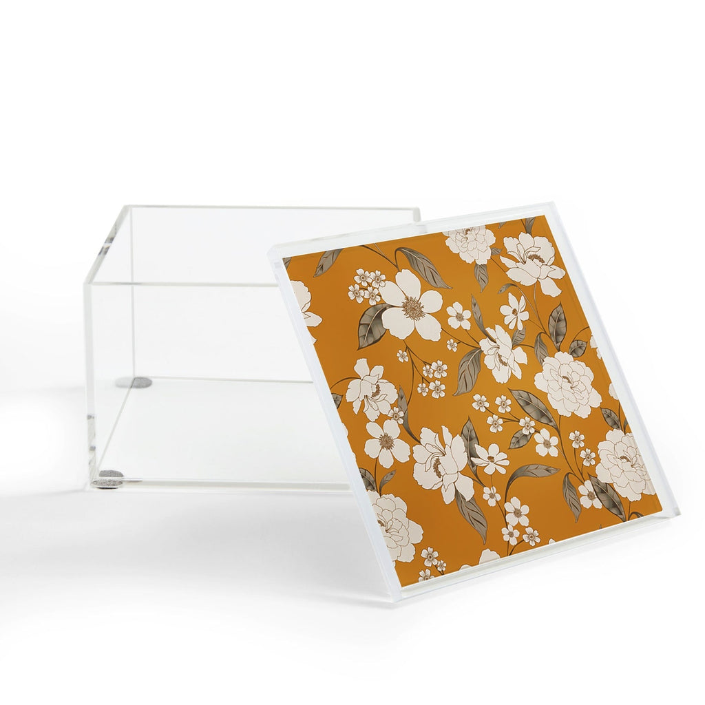 Gabriela Fuente Roberta Sunflower Acrylic Box