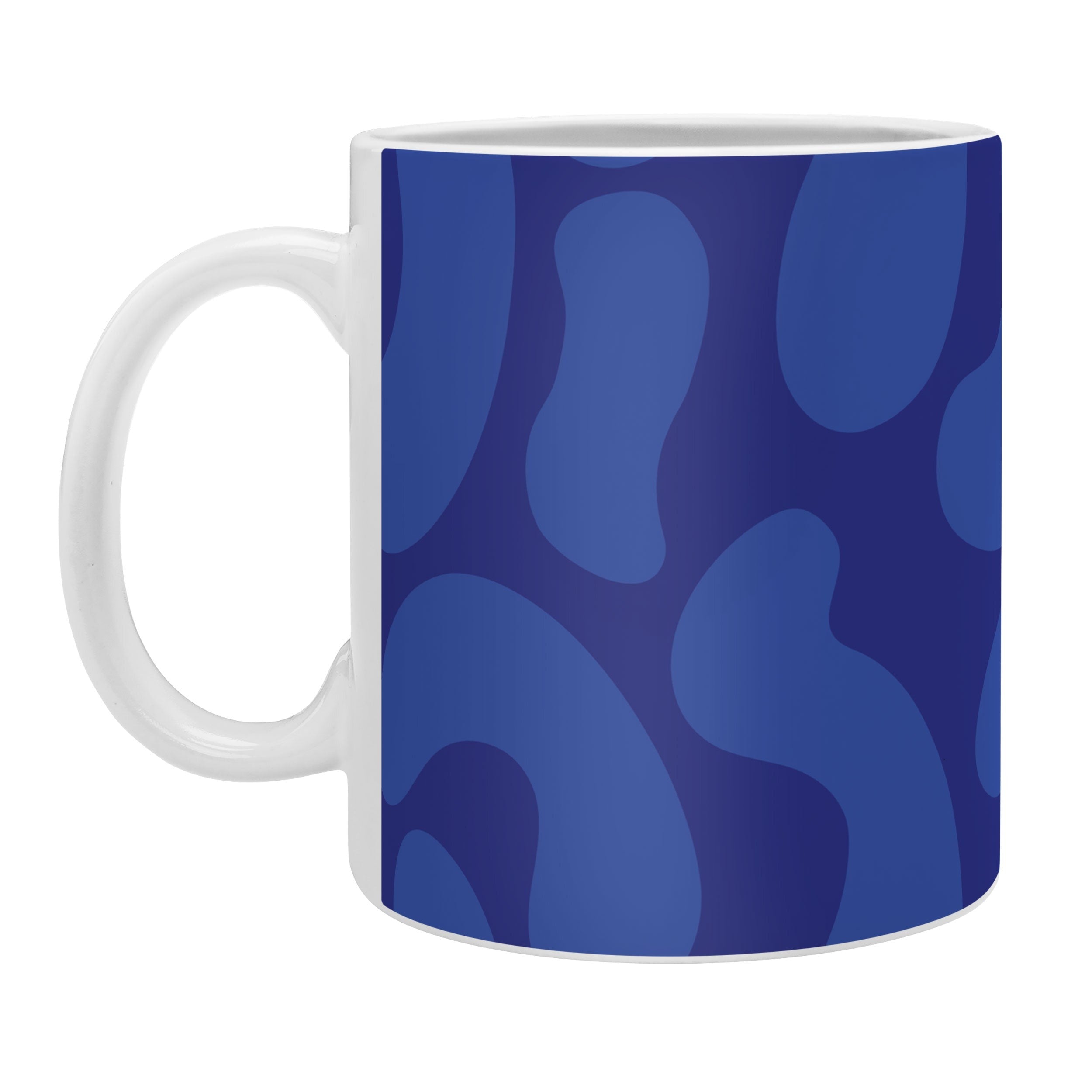 Camilla Foss Blue Pebble Coffee Mug