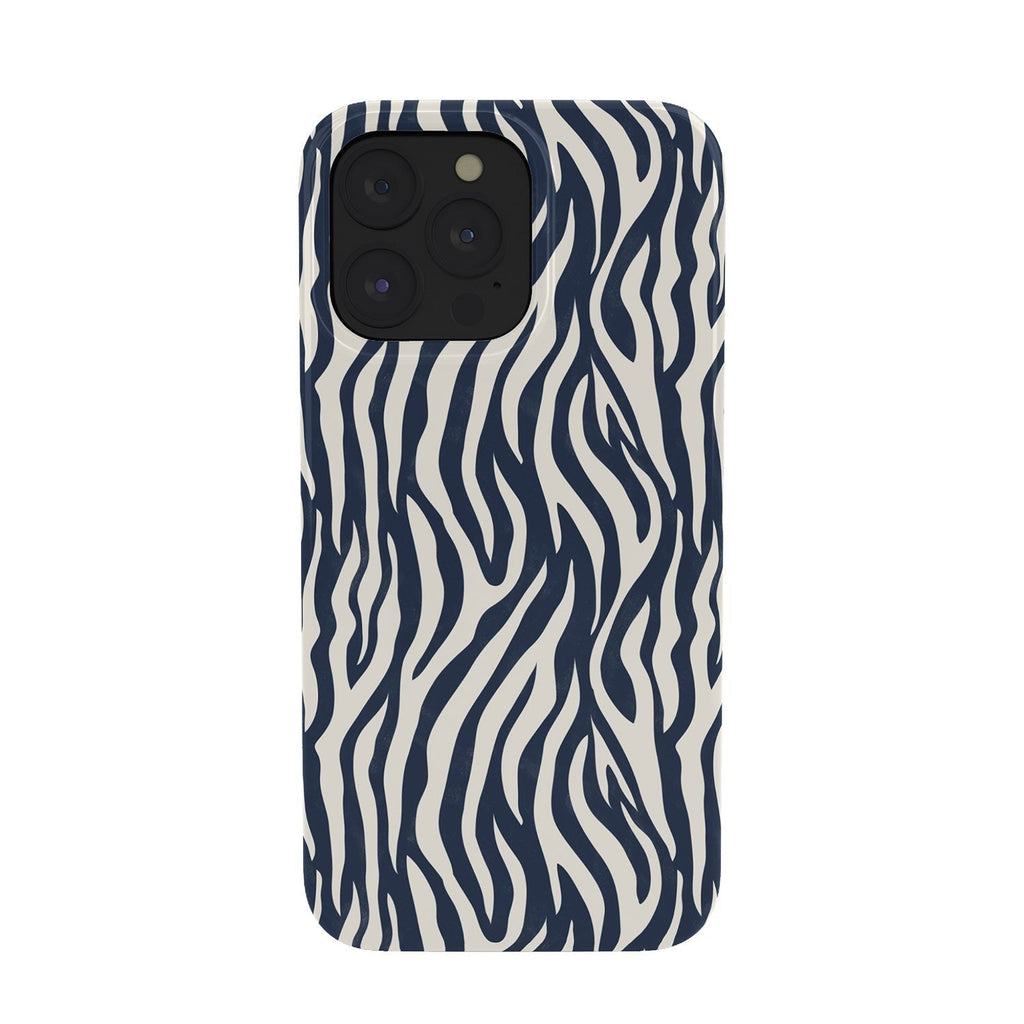 Avenie BR Navy Tiger Stripes Phone Case