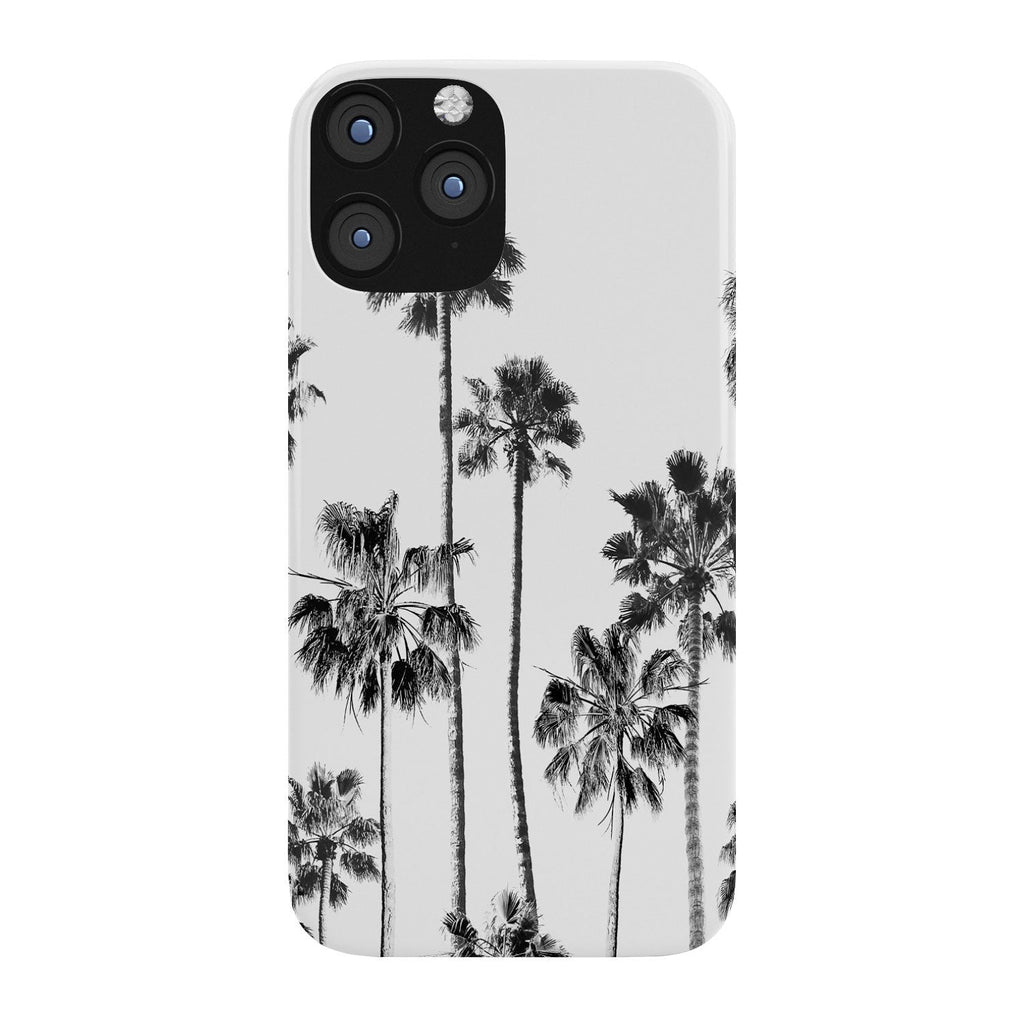 Gal Design Black And White Palms Phone Case