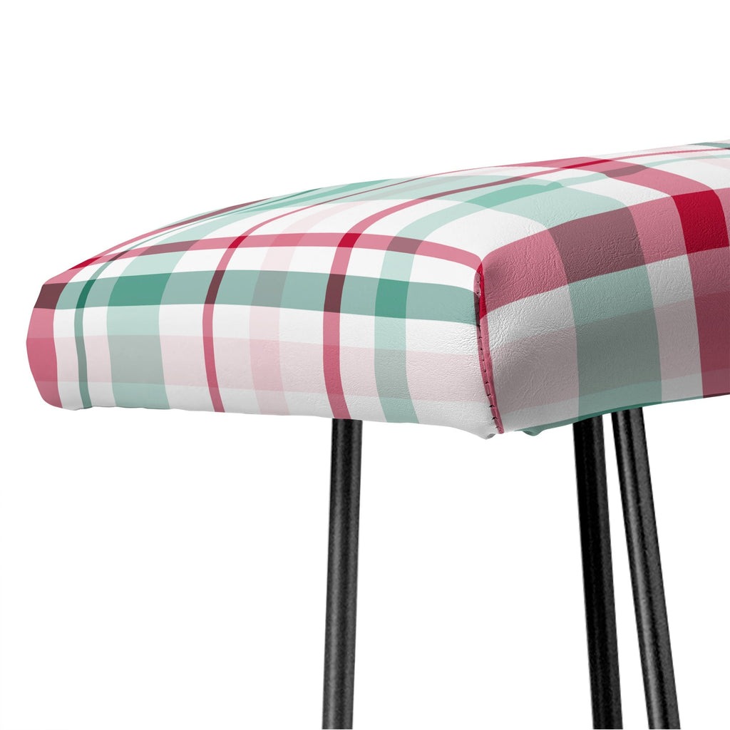 Lisa Argyropoulos Merry Vintage Plaid Bench