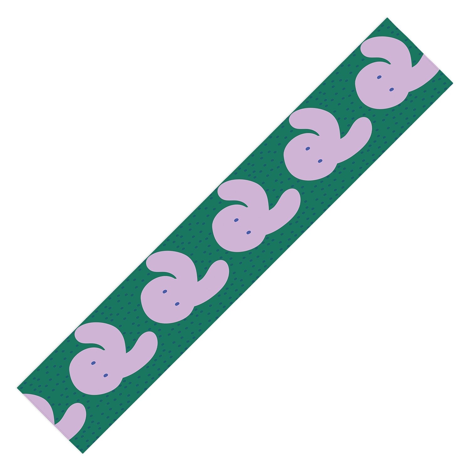 Camilla Foss Pebbles and Rabbit Table Runner