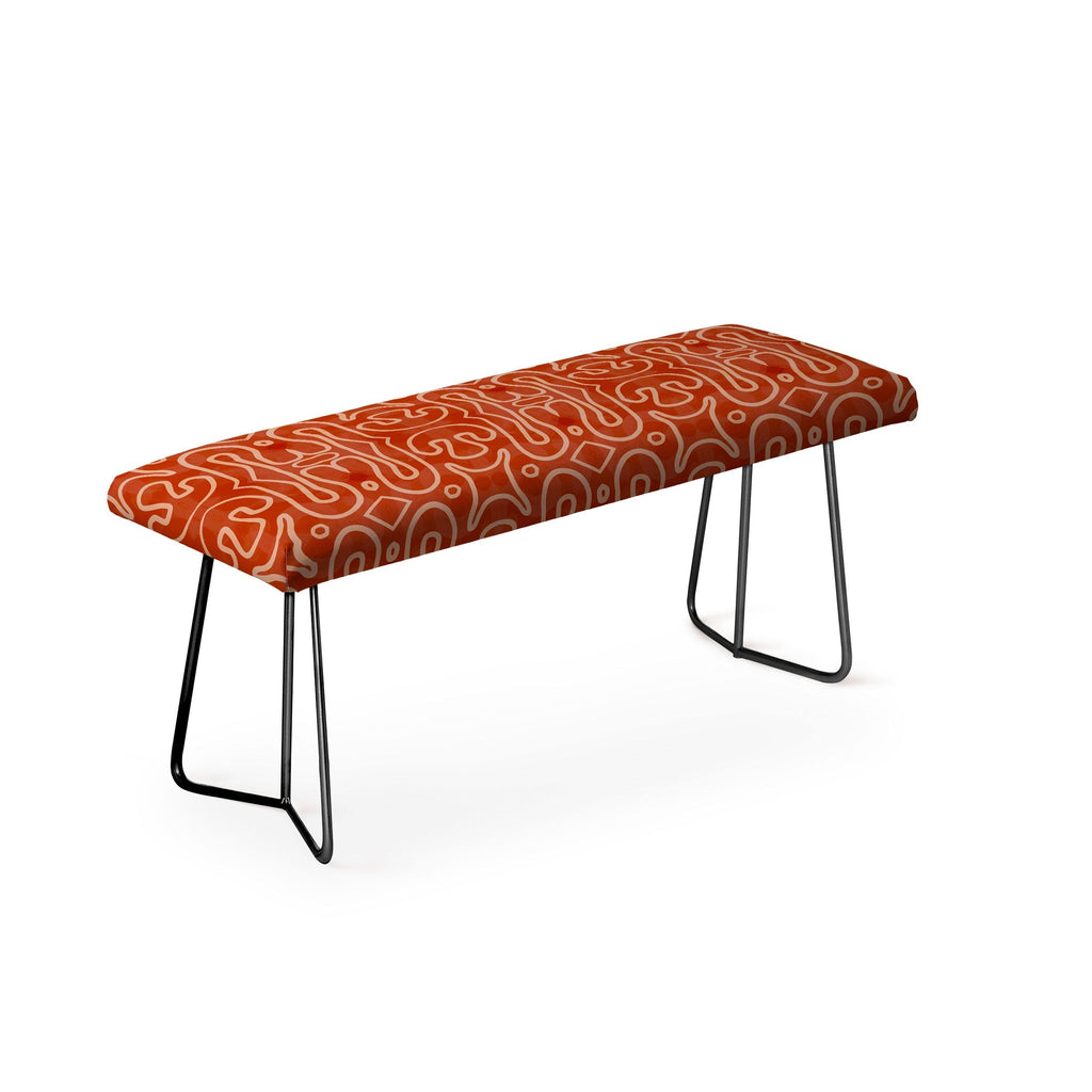 Mirimo Venexiana Burnt Orange Bench