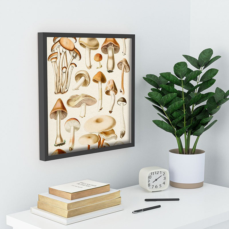 Gal Design Mushrooms Collection Recessed Framing Square