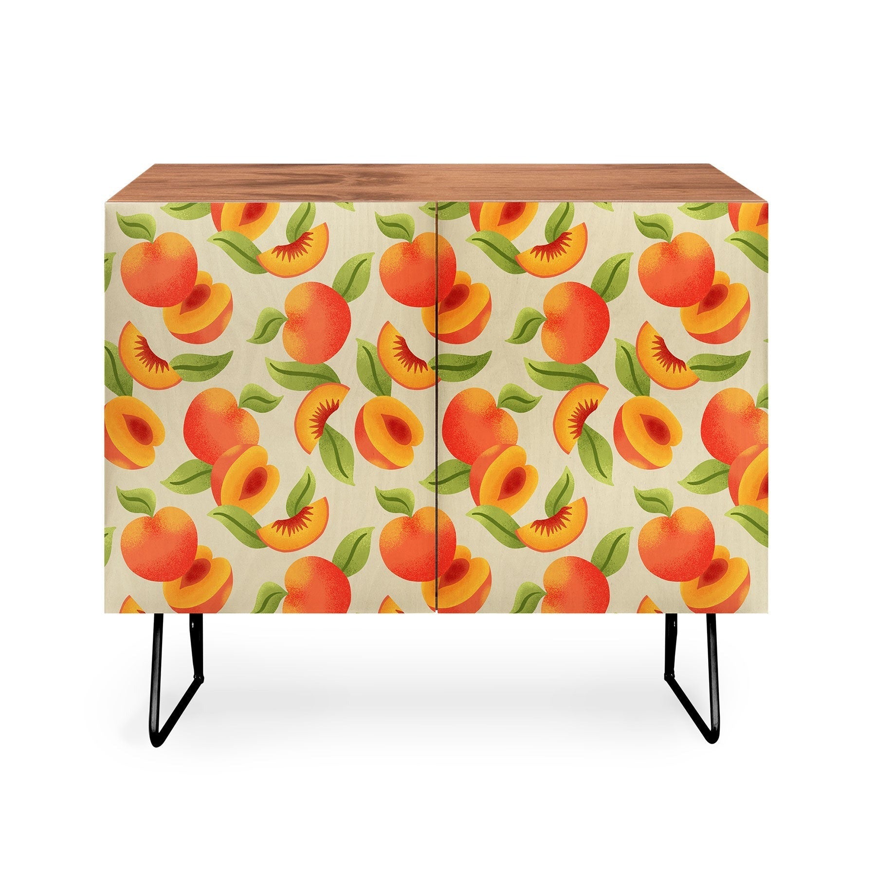 Jessica Molina Peach Pattern Credenza