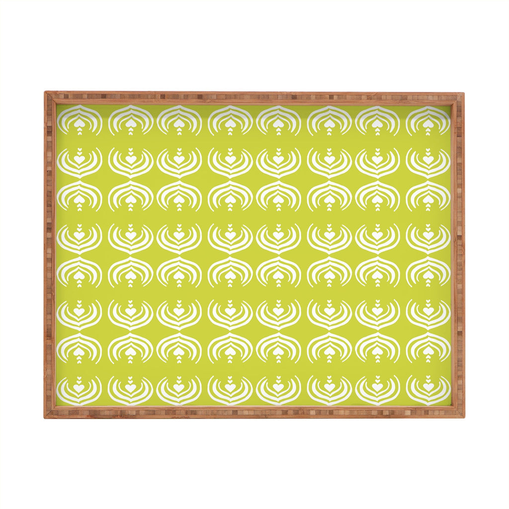 Design by Spark Matcha Latte Art Rectangular Tray