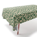 Avenie BR Cheetah Print In Green Tablecloth
