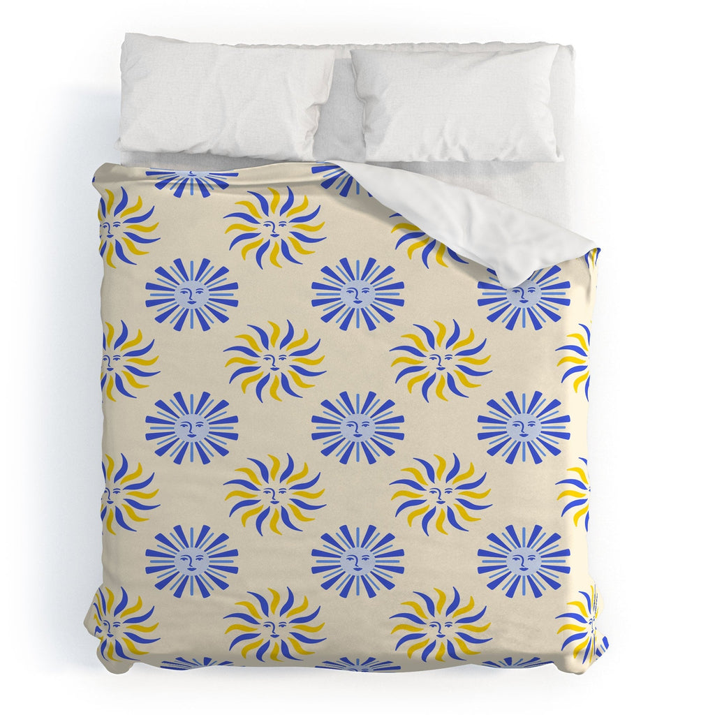 Design by Spark Dolce Vita Radial Sun Flames Duvet Cover