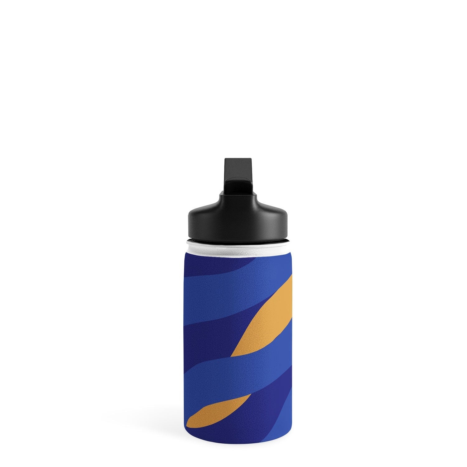 Camilla Foss Pebbles in Stream Water Bottle