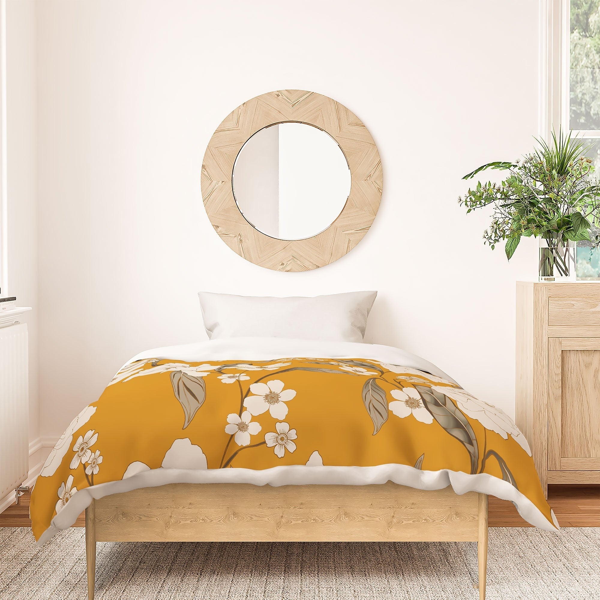 Gabriela Fuente Roberta Sunflower Duvet Cover