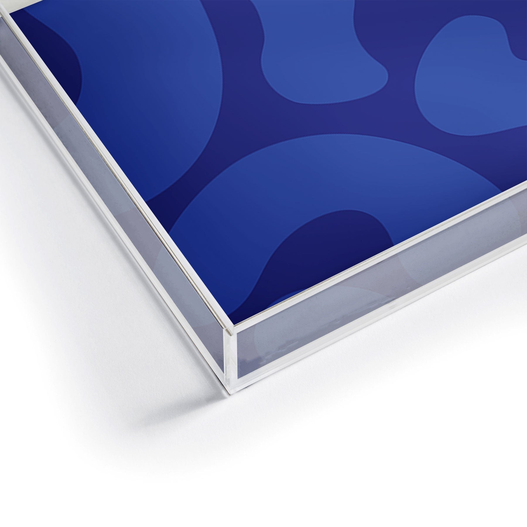 Camilla Foss Blue Pebble Acrylic Tray