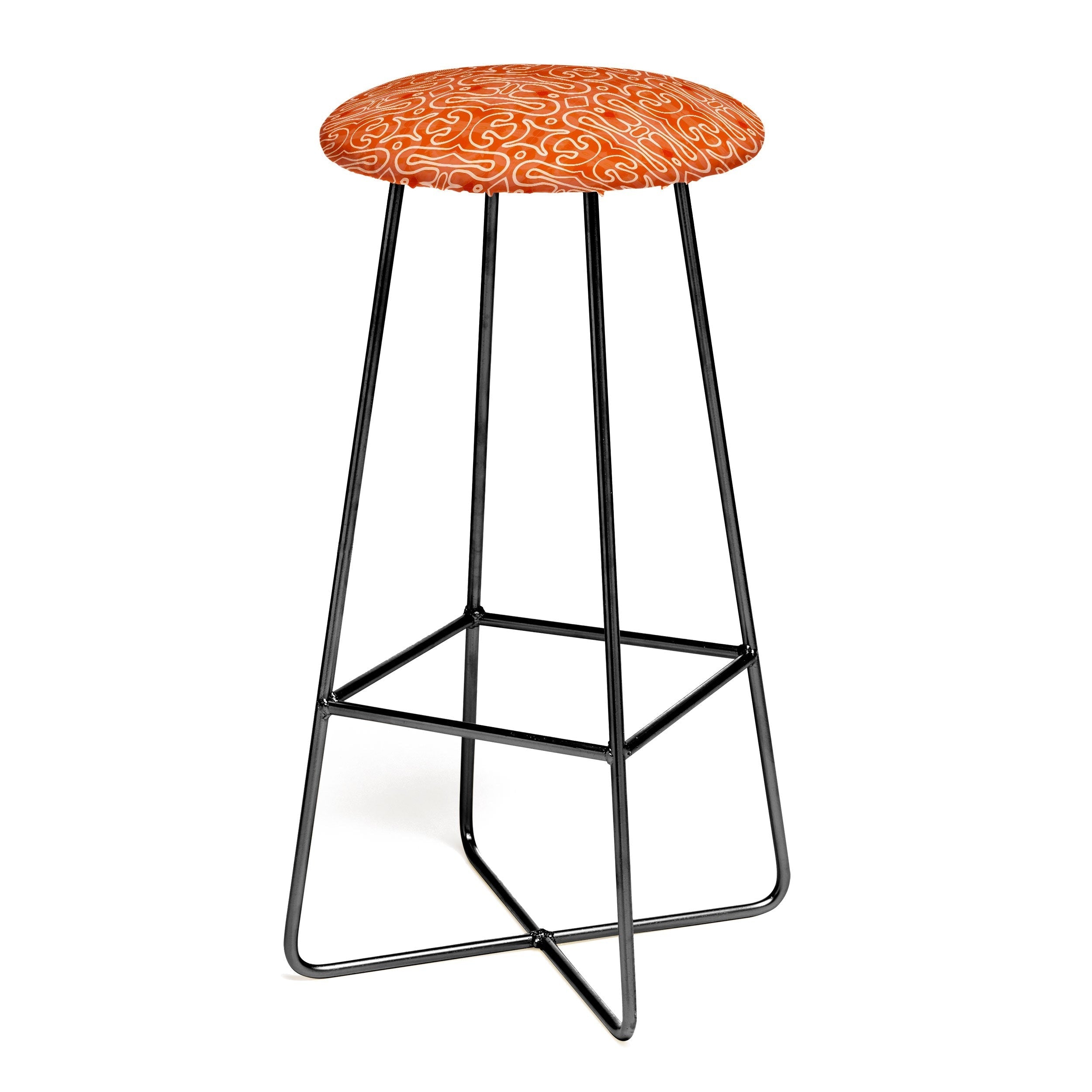 Mirimo Venexiana Burnt Orange Bar Stool