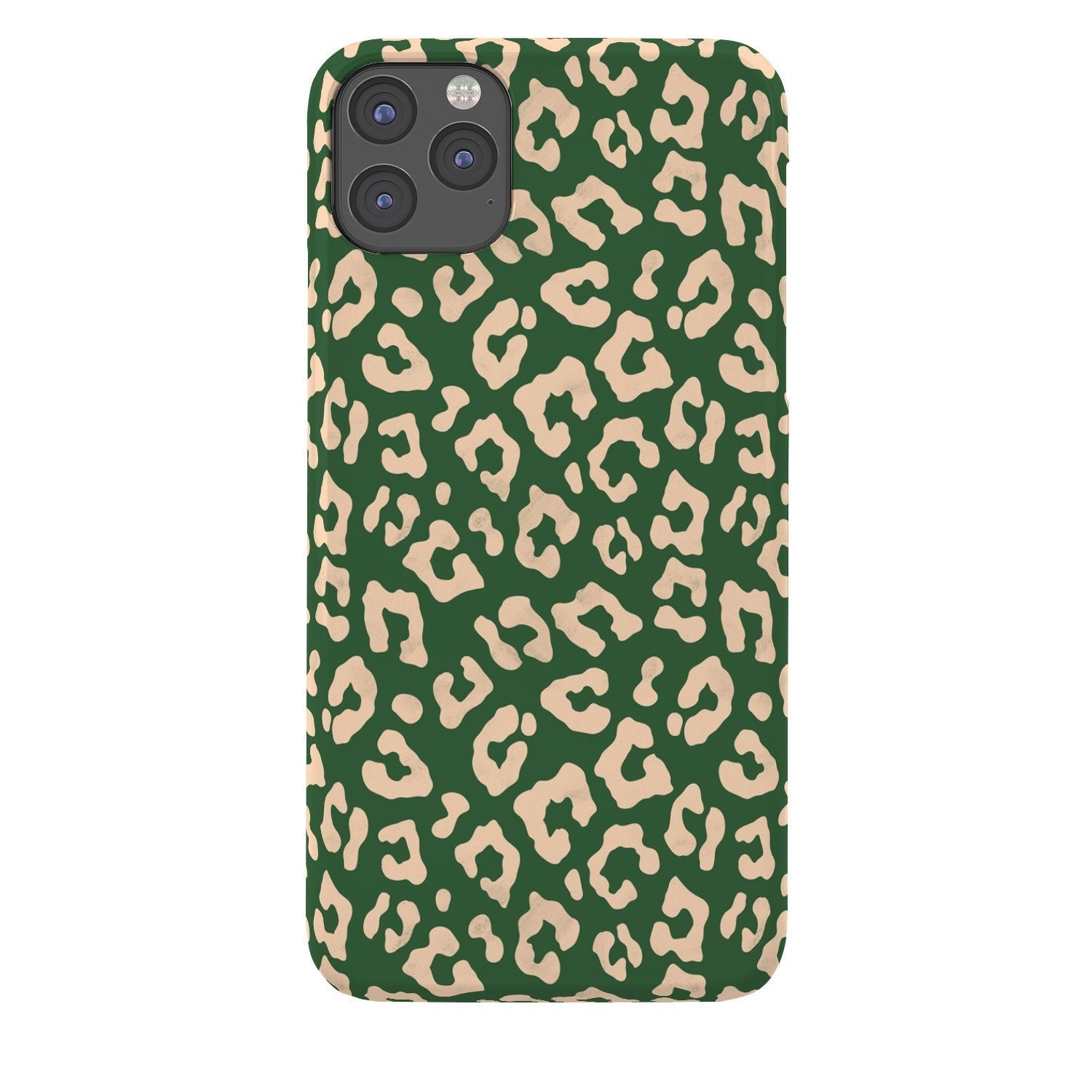 Avenie BR Cheetah Print In Green Phone Case
