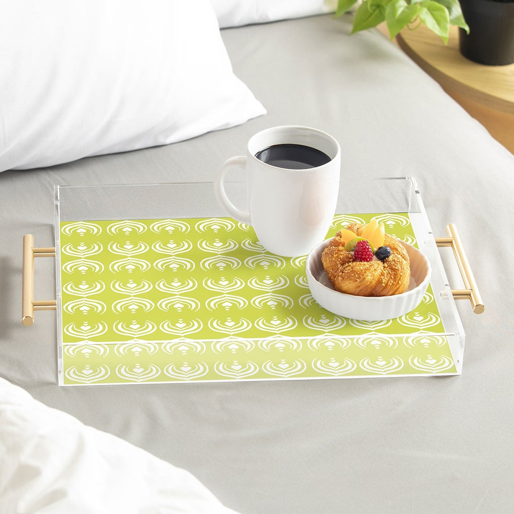 Design by Spark Matcha Latte Art Acrylic Tray