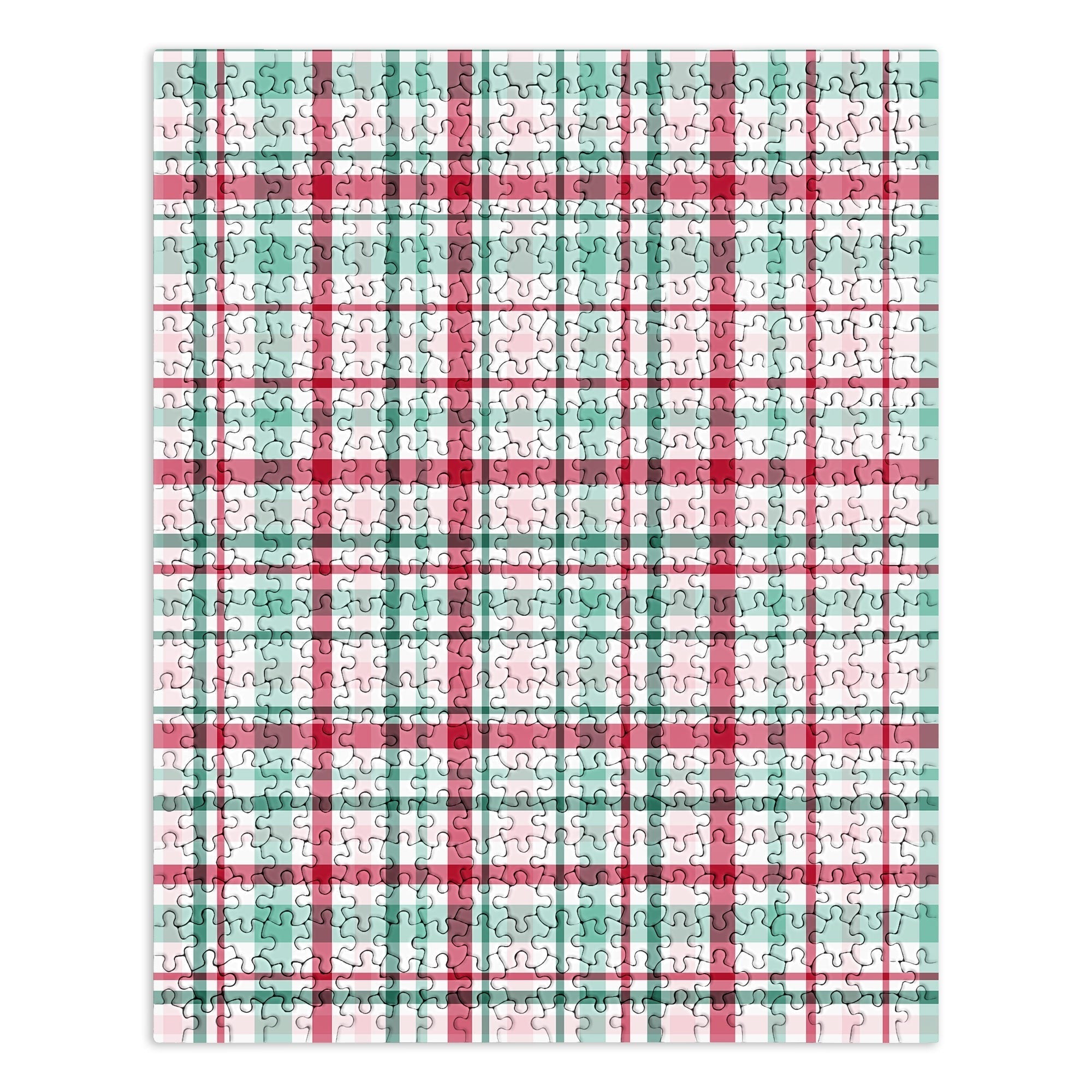 Lisa Argyropoulos Merry Vintage Plaid Puzzle