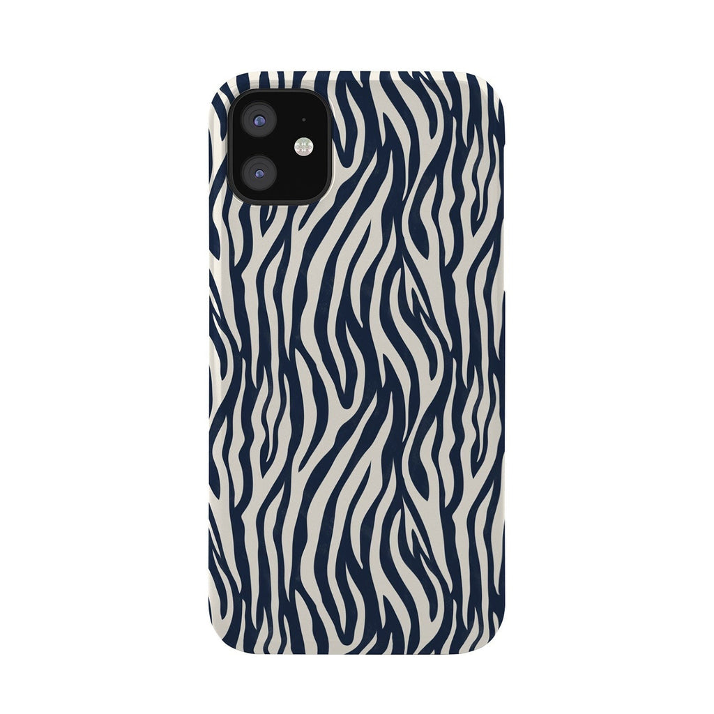 Avenie BR Navy Tiger Stripes Phone Case