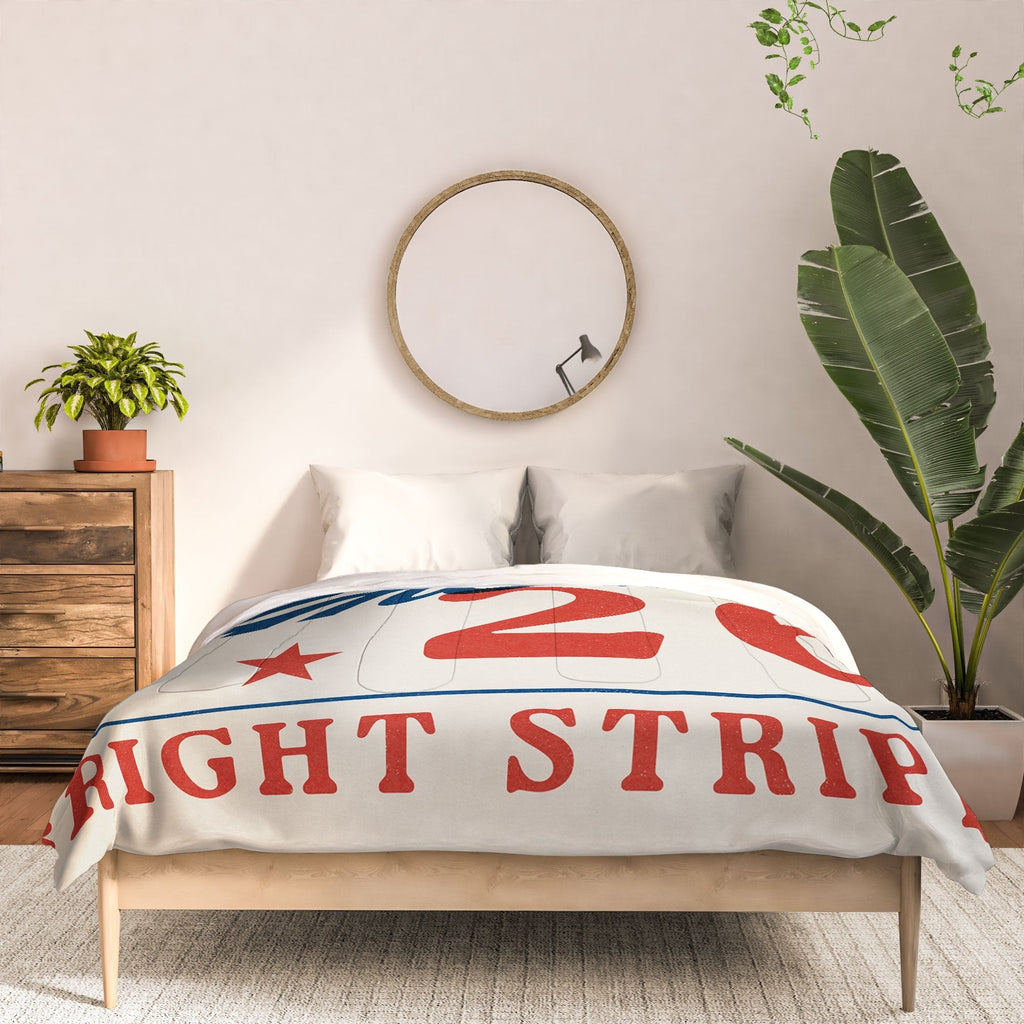 DENY Designs Bright Stars Bright Stripes Comforter