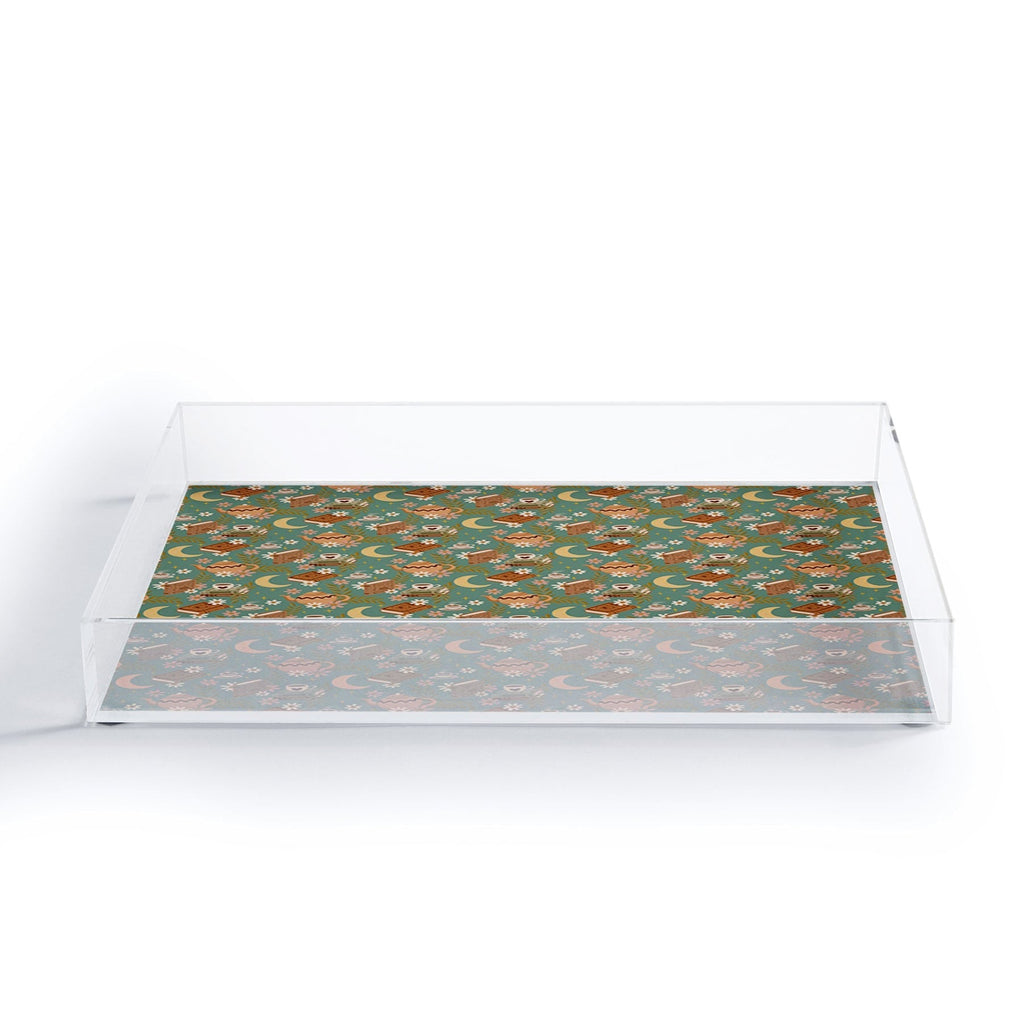 Avenie Moonlit Reading Nook I Acrylic Tray