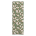 Gabriela Fuente Olive Floral Roberta Yoga Towel