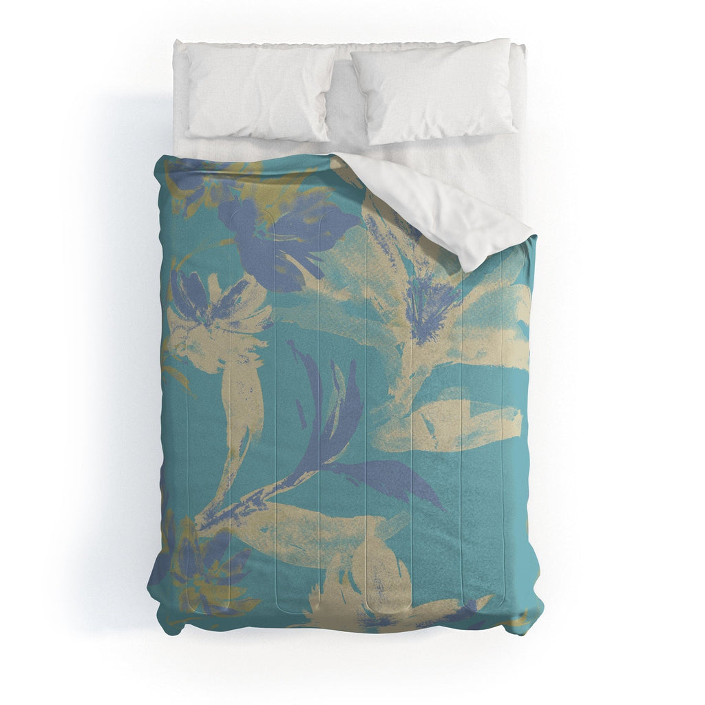 Gabriela Fuente Emma Blue Comforter