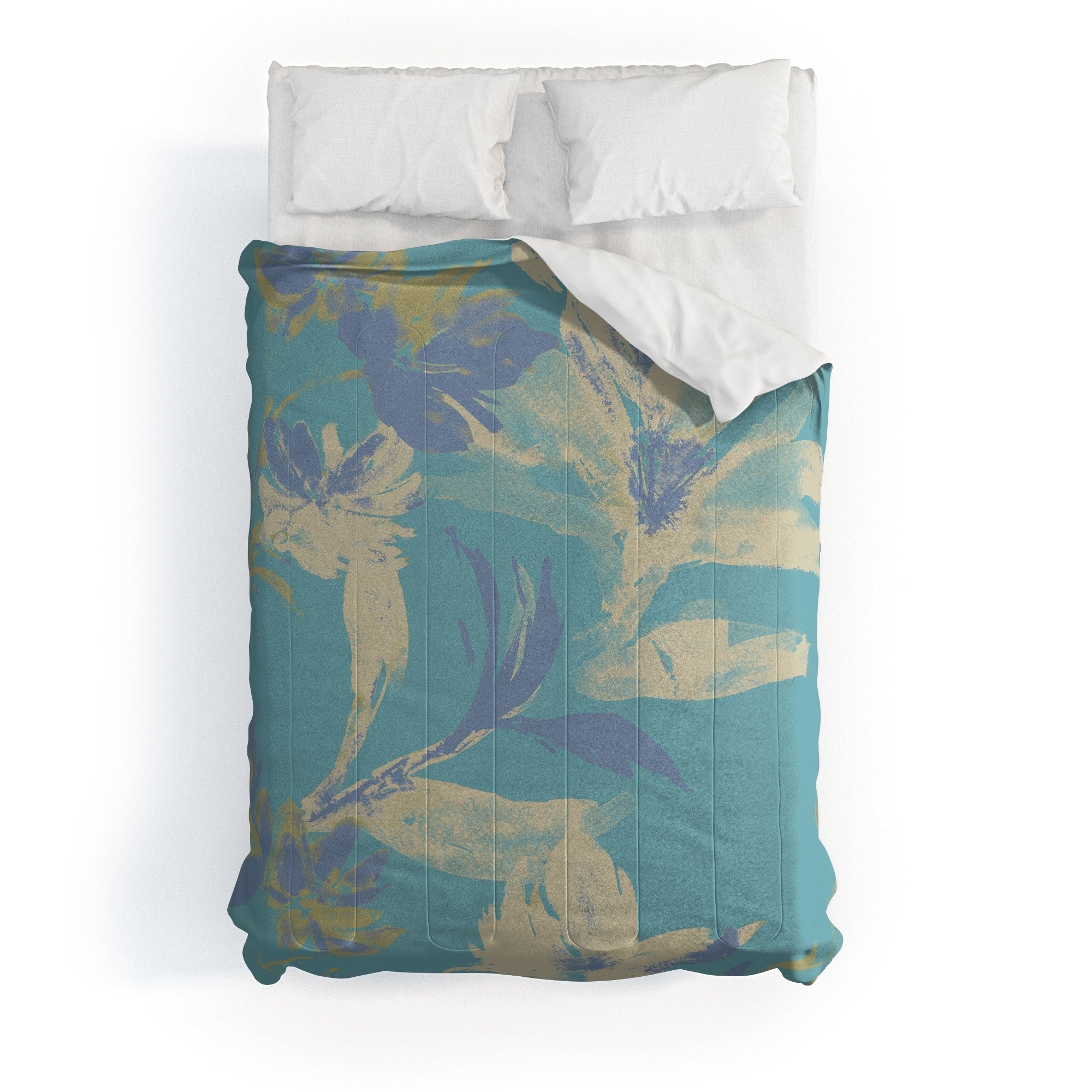 Gabriela Fuente Emma Blue Comforter