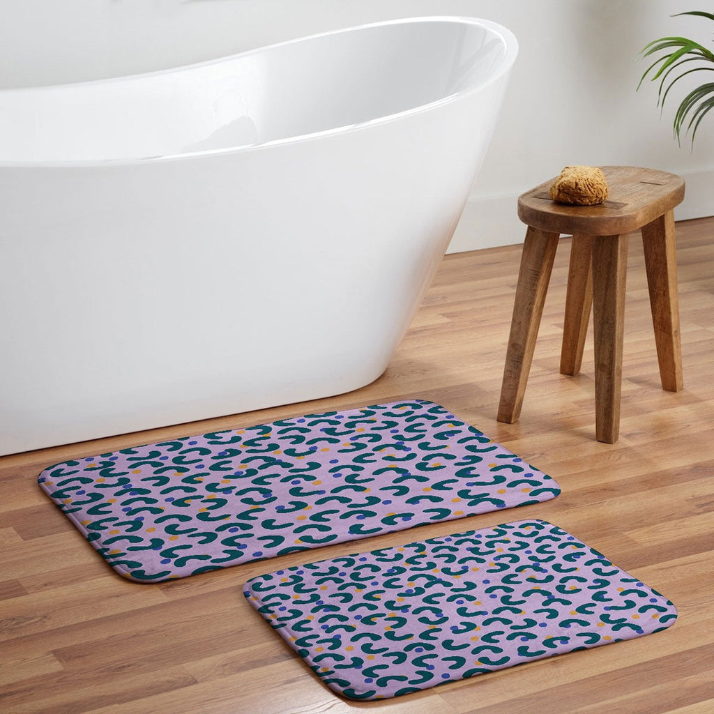Camilla Foss Pebbles Mix Memory Foam Bath Mat