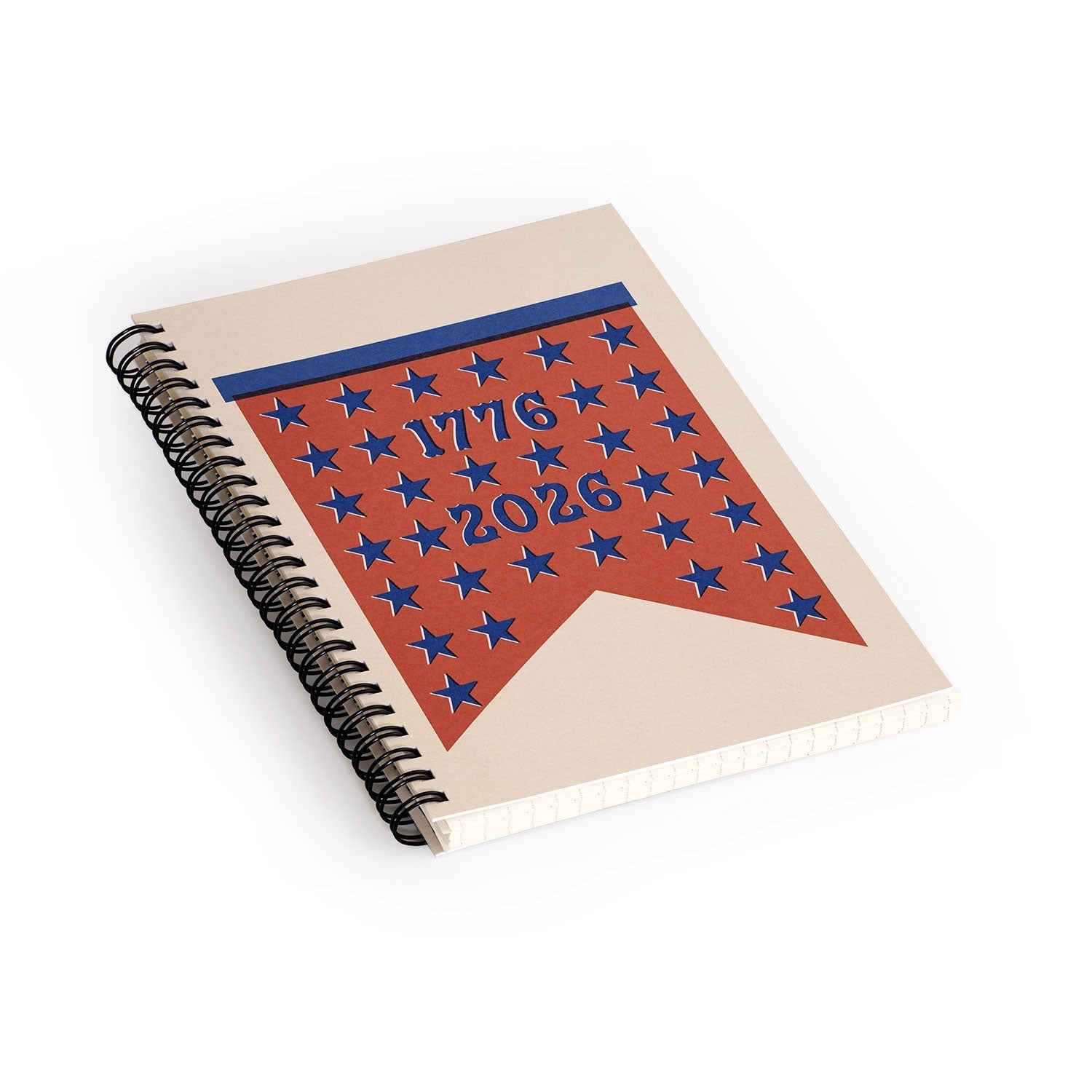 DENY Designs Star Banner Spiral Notebook