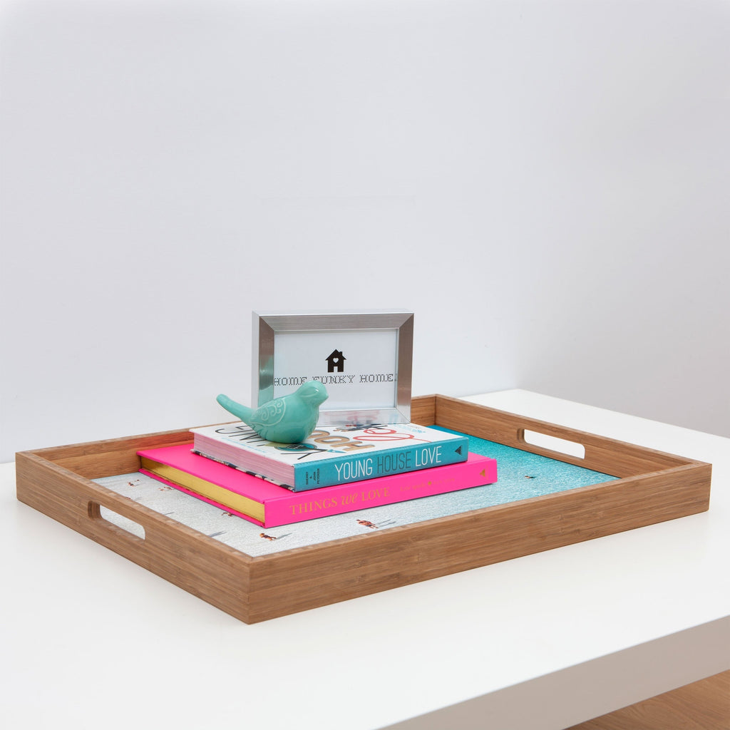 Gal Design Beach Daydream Rectangular Tray