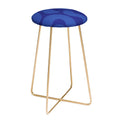 Camilla Foss Blue Pebble Counter Stool